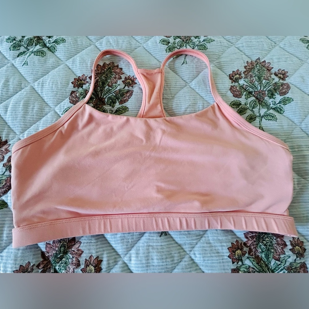 Fabletics Blush Crisscross Sports Bra - Picture 3 of 4